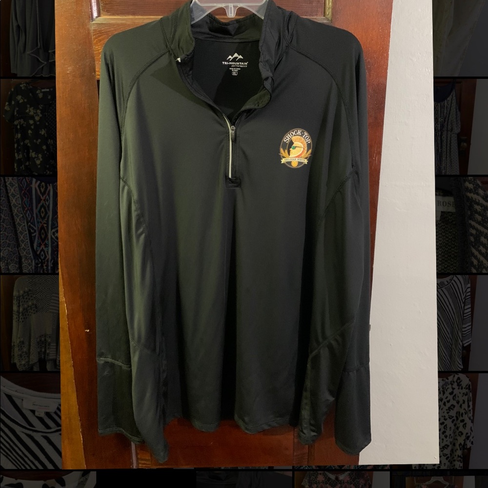 ❄️4/$20! Shocktop beer activewear quarter zip